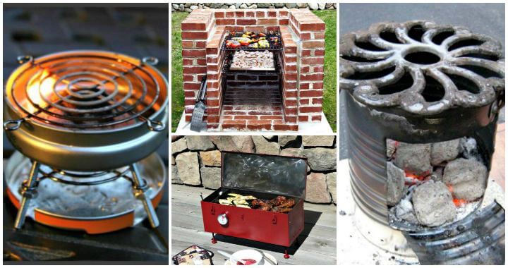 9 DIY Barbecue Grill Set Ideas, DIY Projects, DIY Crafts, DIY Home Decor Ideas, Easy Craft Ideas - DIY Barbecue Grills
