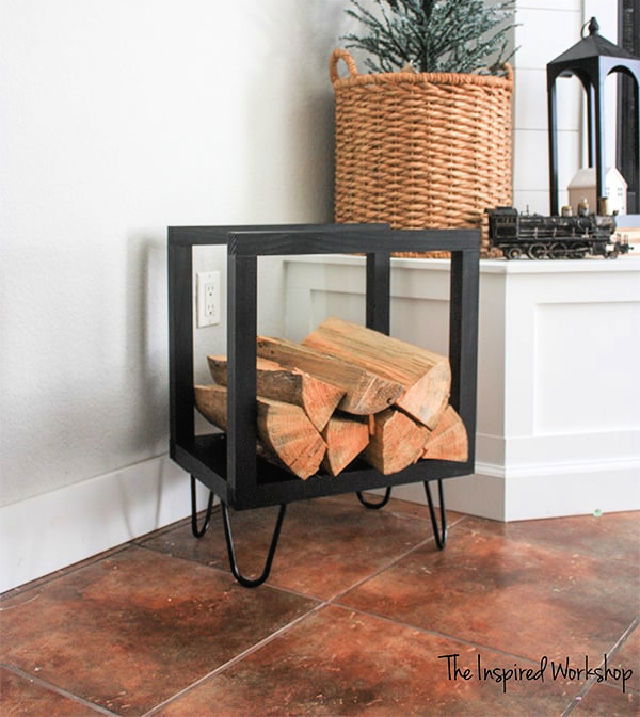 Creative a Firewood Holder