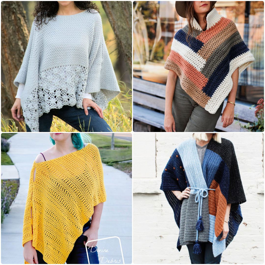 crochet poncho patterns