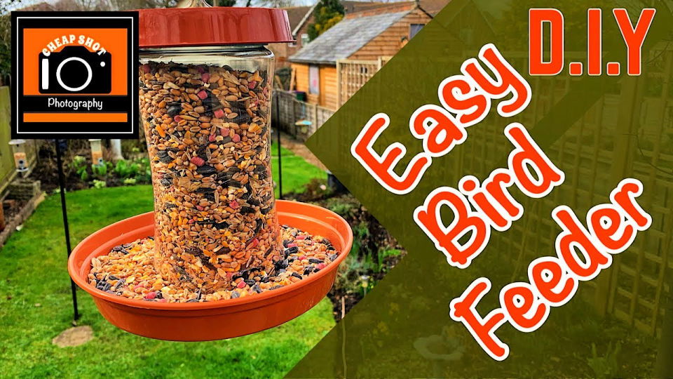 DIY Bird Feeder With Details Instructions