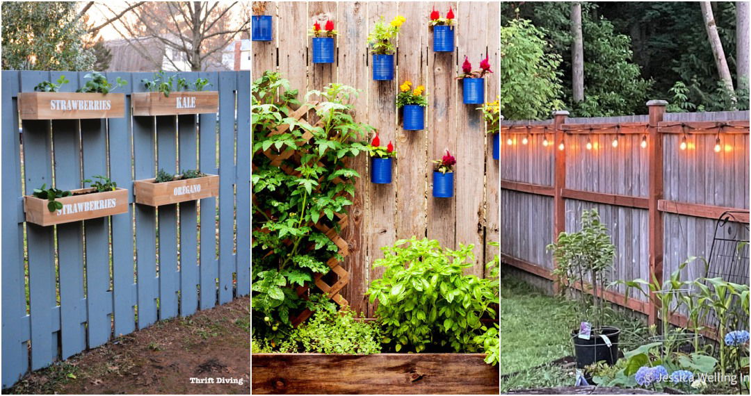 diy fence decor ideas