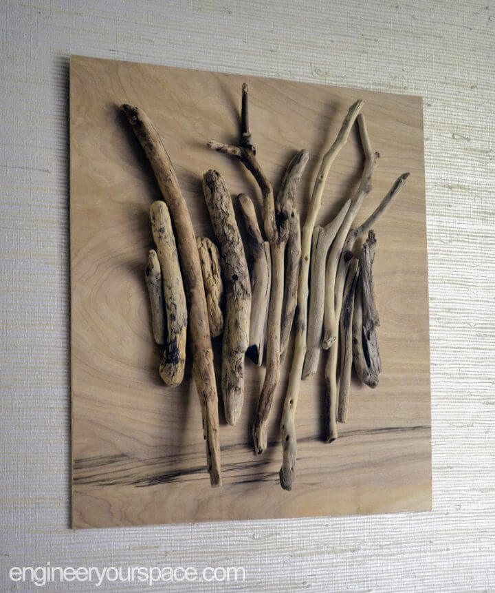 DIY Perfect Size Driftwood Art