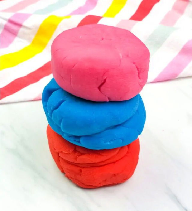 DIY Play Dough Step by Step Instructions