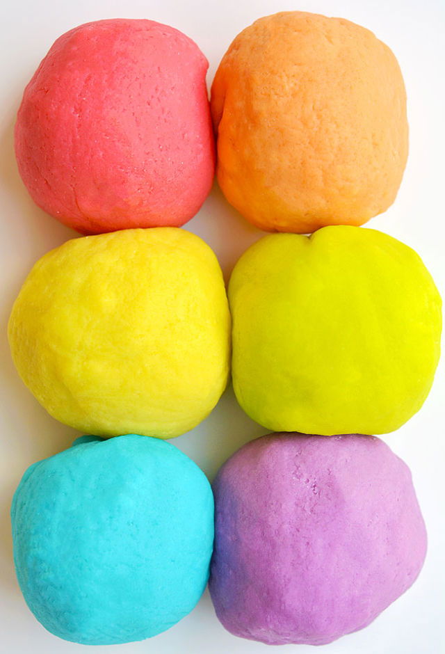 DIY Playdough Using Canola Oil