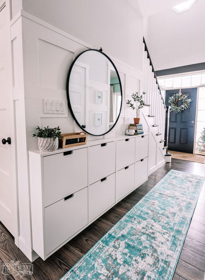 DIY Small Entryway Makeover