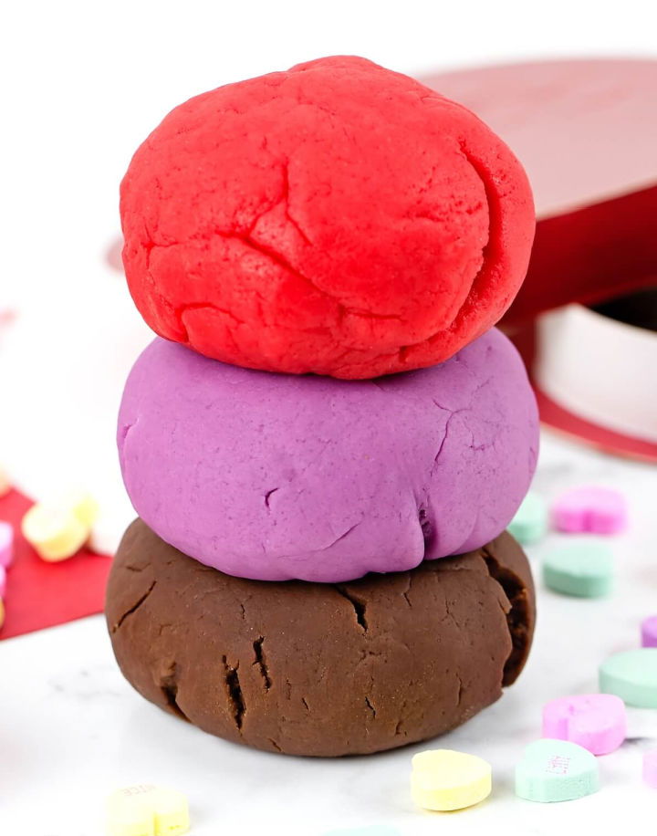 DIY Valentine’s Day Play Dough