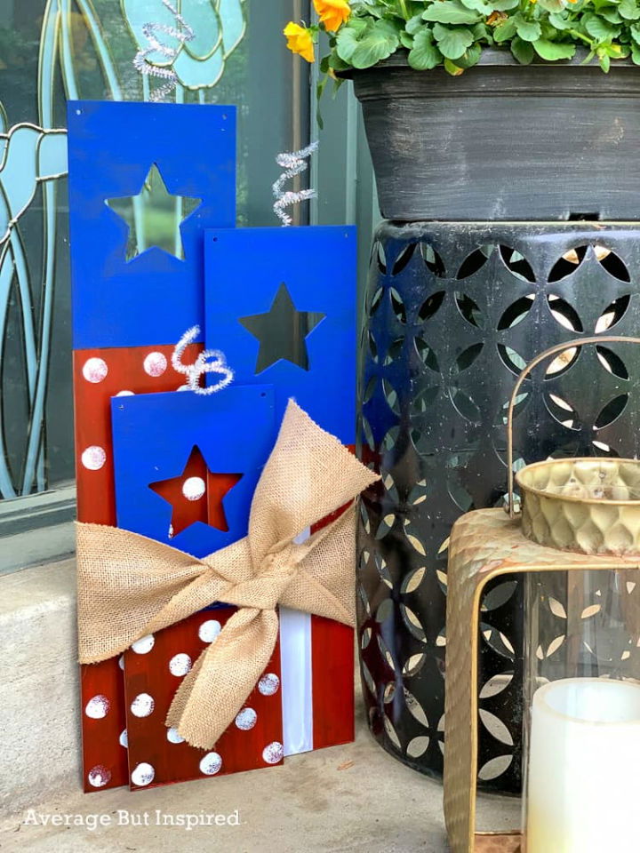 Dollar Tree Fourth of July Firecracker Decorations