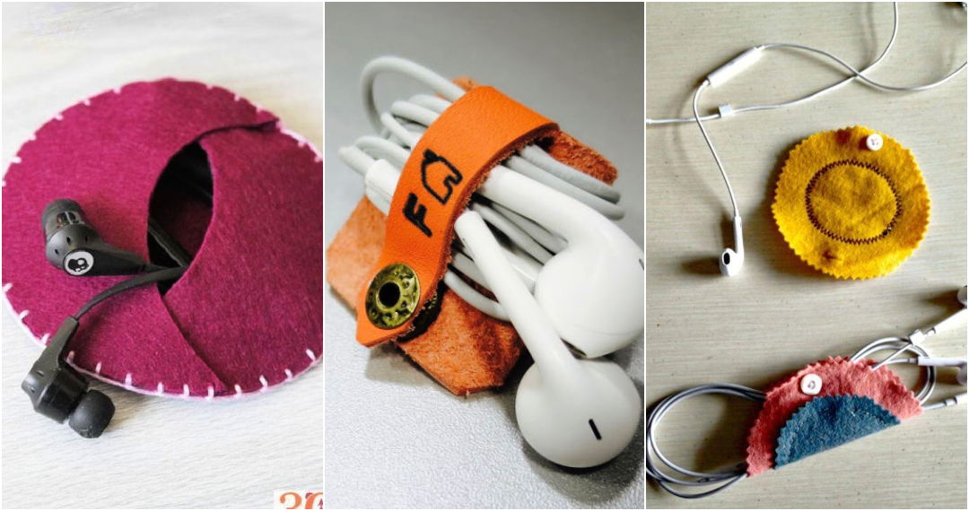 earbud holder ideas