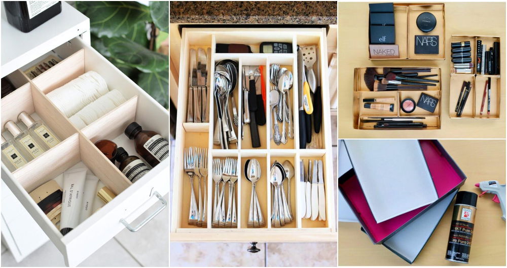 easy diy drawer divider ideas