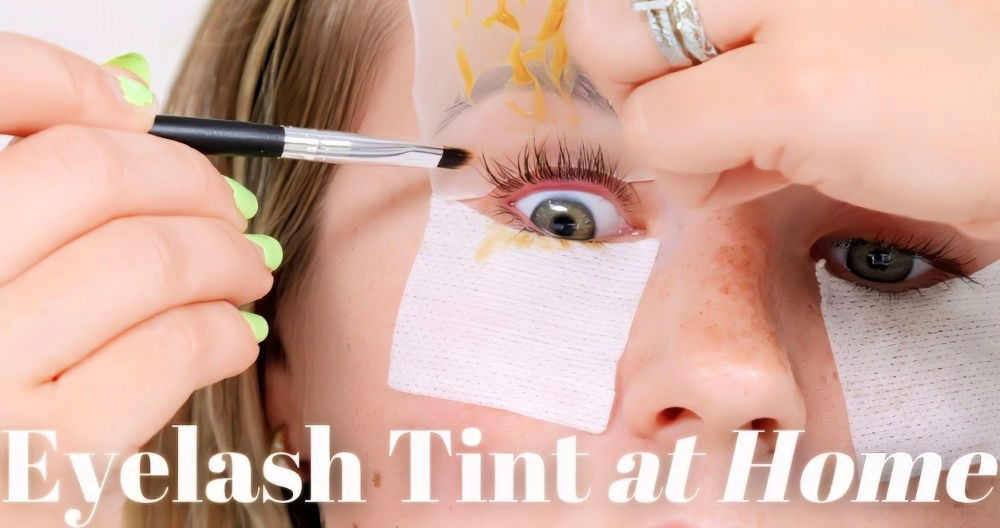 easy diy eyelash tint