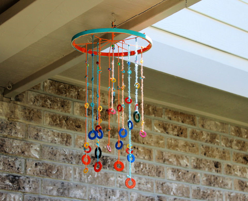 Easy DIY Summer Wind Chime