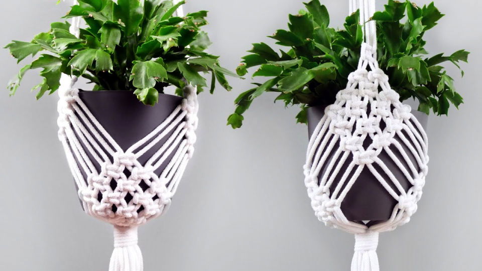 Easy Macrame Plant Hanger Tutorial
