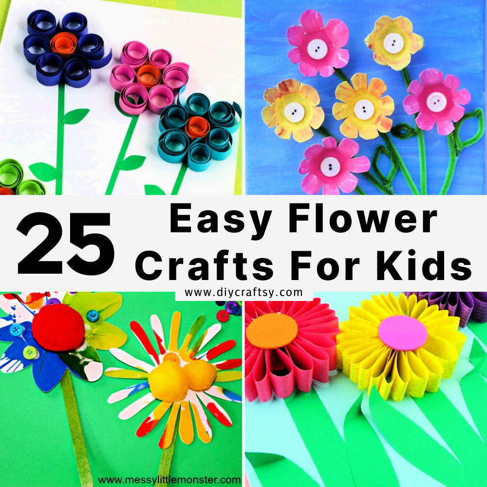 flower crafts for kids