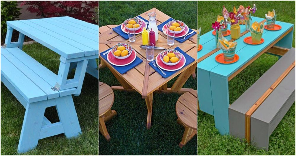 free diy picnic table plans