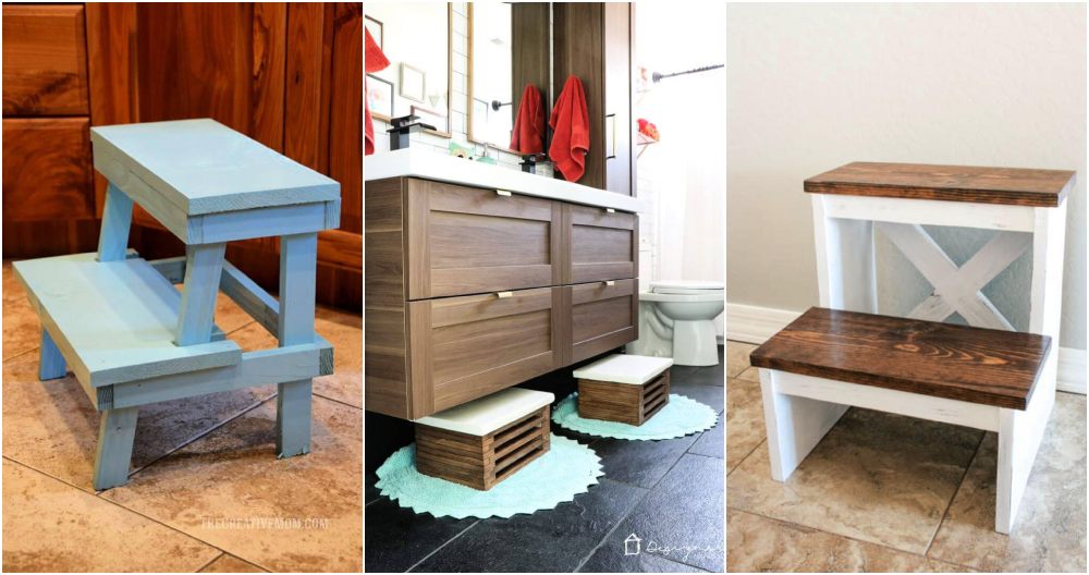 free diy step stool plans