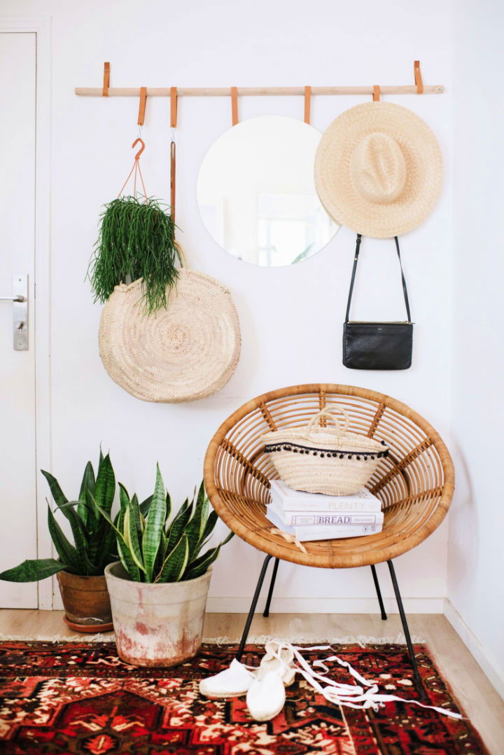 Handmade Hanging Entryway Organizer