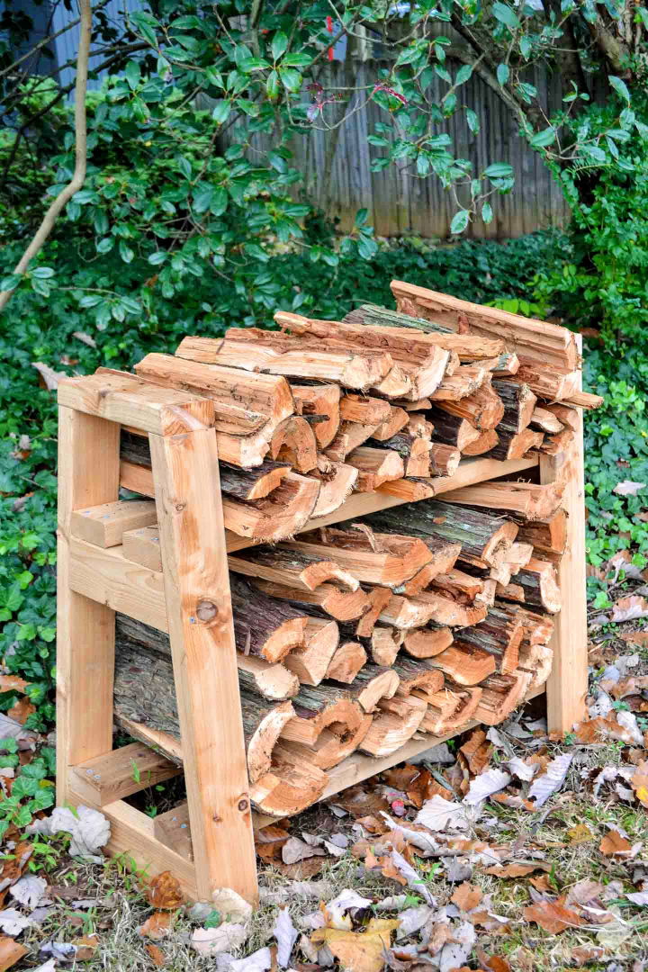 How to Build a Firewood Rack