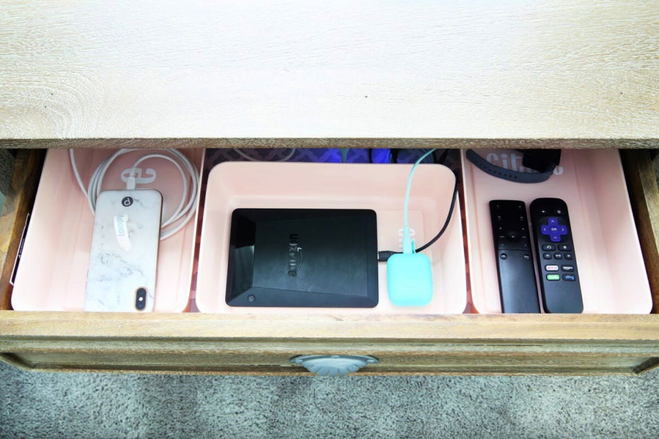 How to Make a Charging Station in a Nightstand