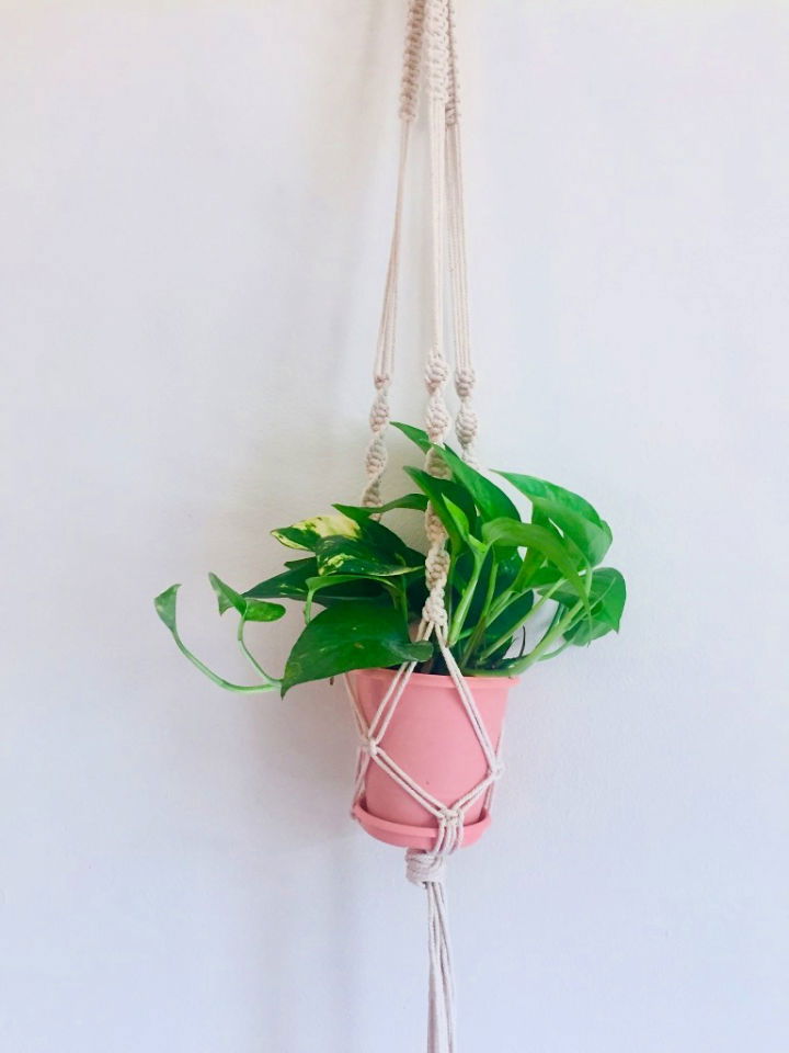 How to Do Macrame Plant Hanger