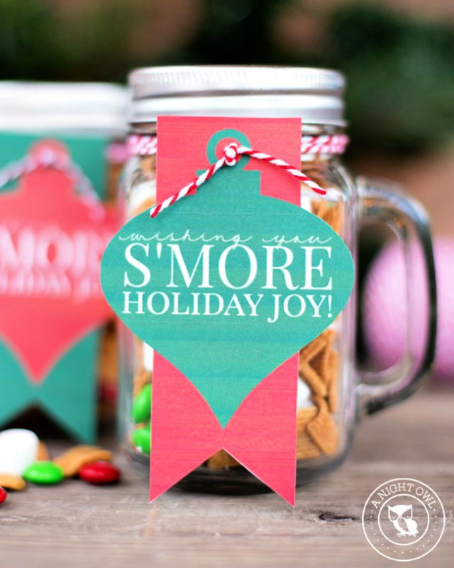 How to Make a S’Mores Mason Jar Gift