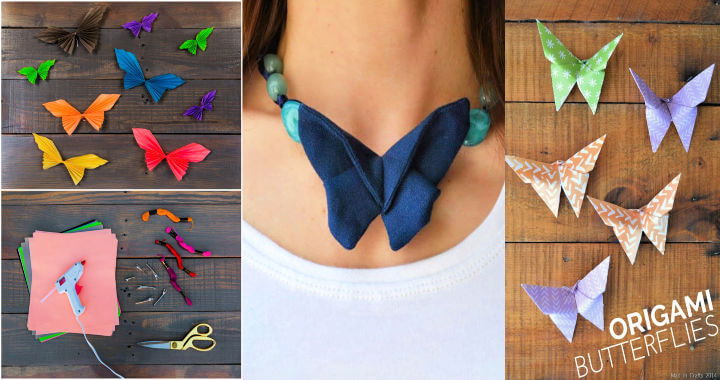 16 Easy Ways to Make Origami Butterfly with Instructions - how to make an origami butterfly