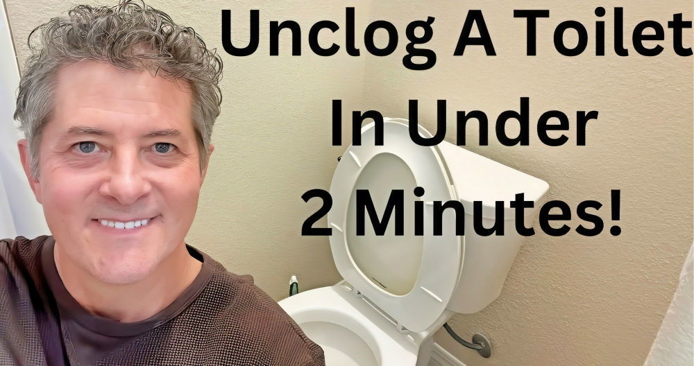 how to quickly and easily unclog a toilet