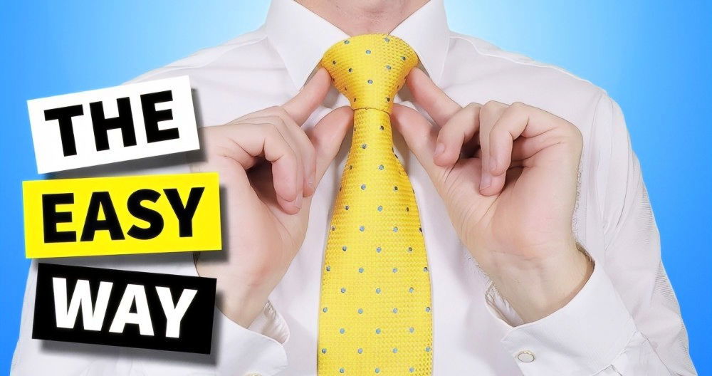 how to tie a tie step by step