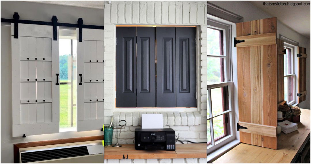 interior window shutter ideas