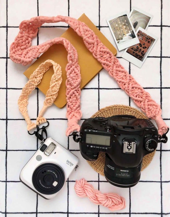 Macrame Camera Strap To Make And Sell