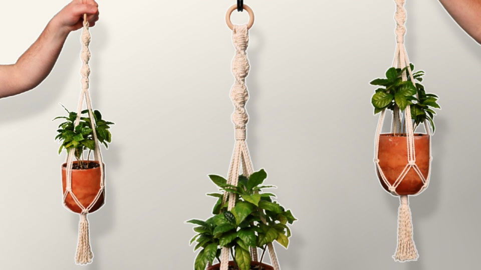 Macrame Plant Hanger for Beginners