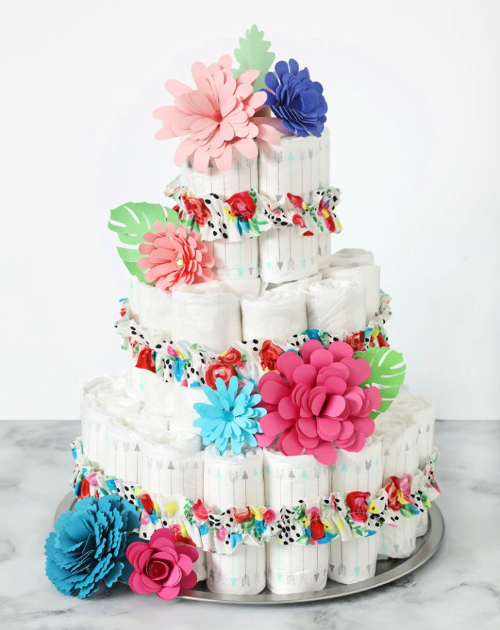 How to Make a Diaper Cake