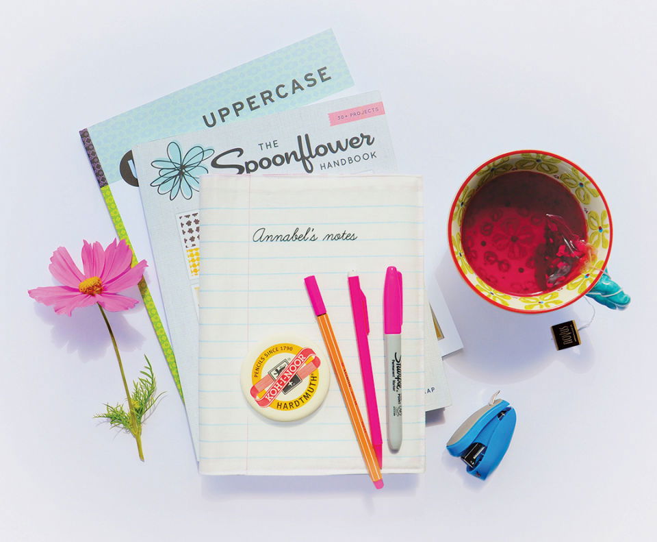 Personalized Notebook Cover for Back to School