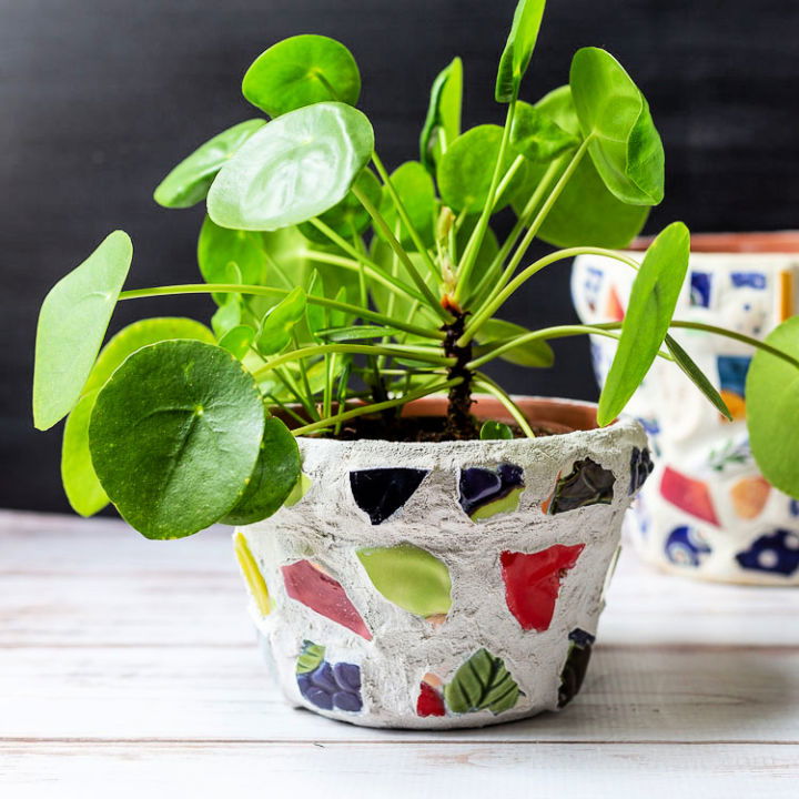 Make Your Own Mosaic Pot