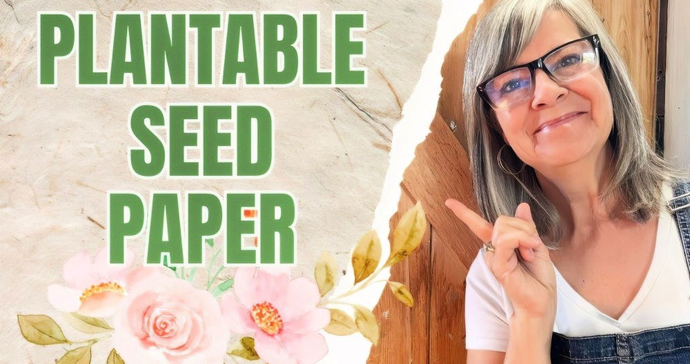 make your own seed paper