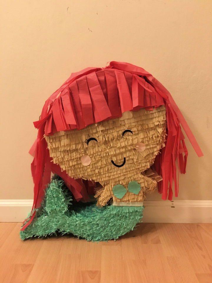 Making a Mermaid Pinata Step by Step