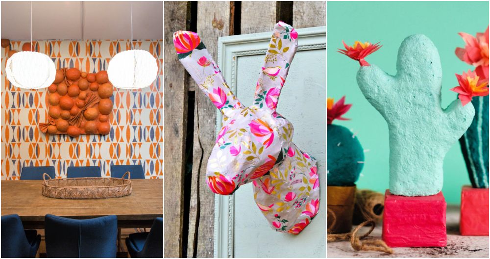 easy paper mache ideas and art projects