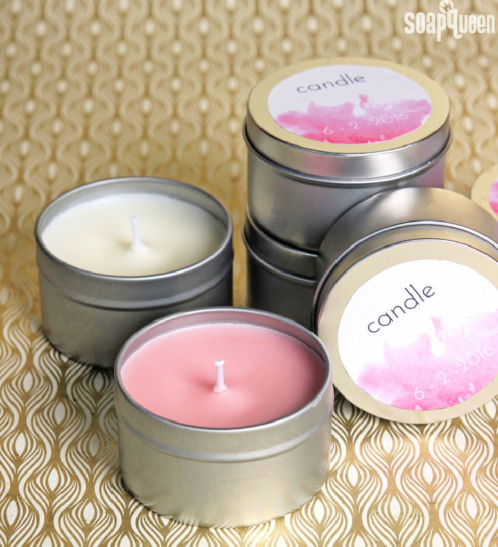 How to Make a Wedding Favor Candle